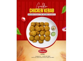 Golden Chicken Kebab