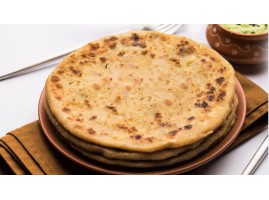 Aaloo Prantha Hand made on Tawa (Hot Plate)