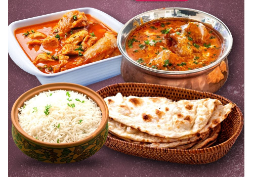 Combo Meal Chicken Currey + Butter chicken