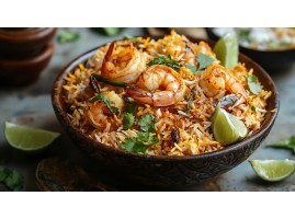 Shrimp Biryani