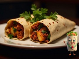 Paneer Bhurji Wrap